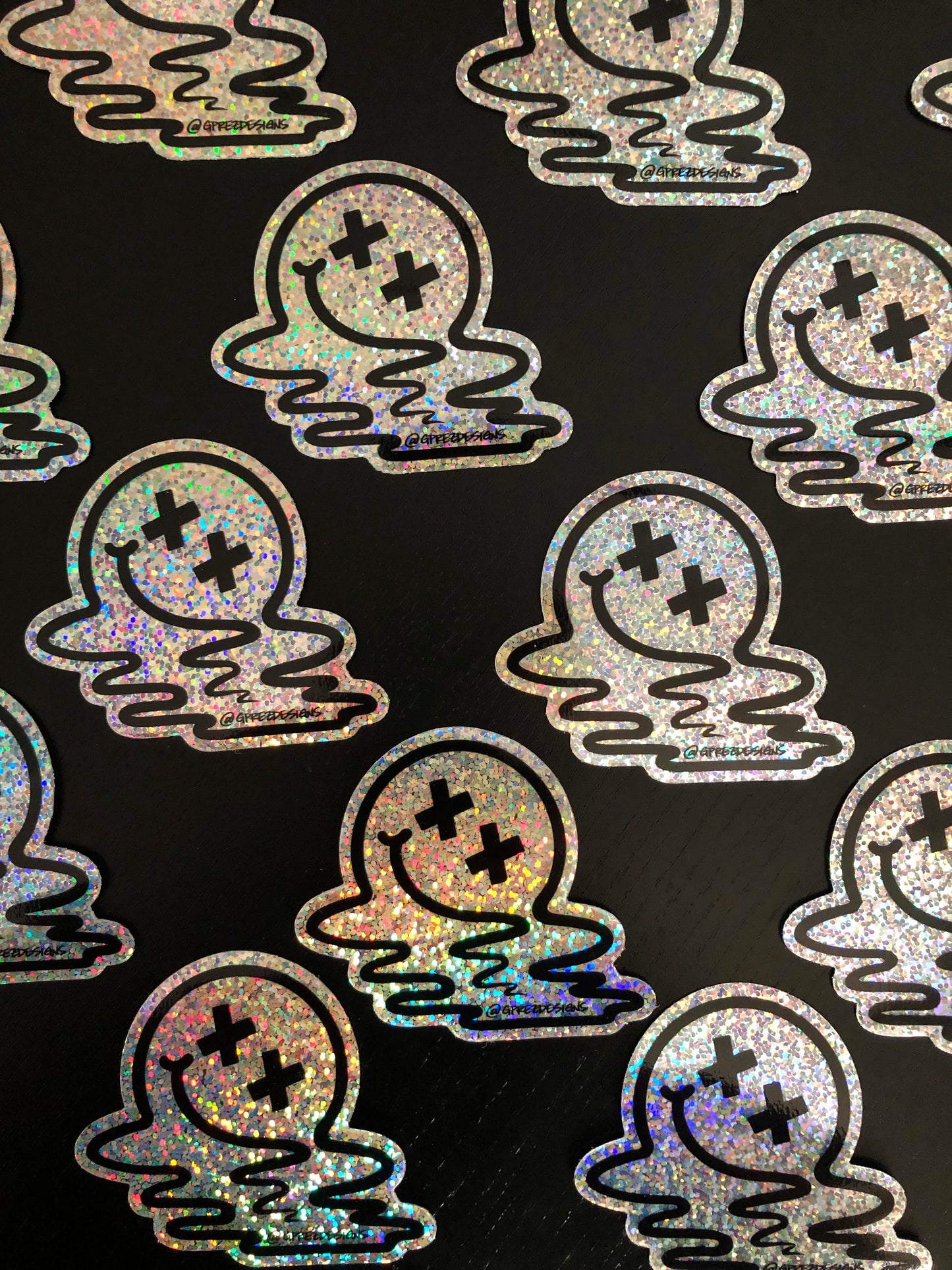 Melting Face Emoji Sticker