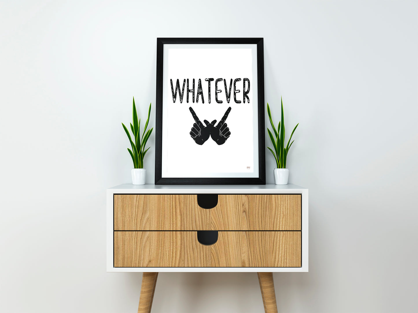 Whatever Art Print