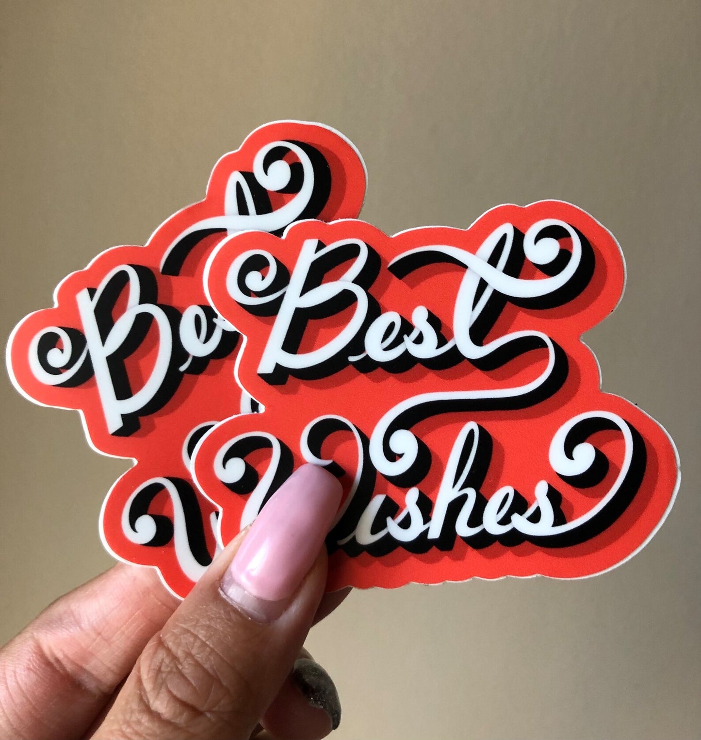 Best Wishes Sticker