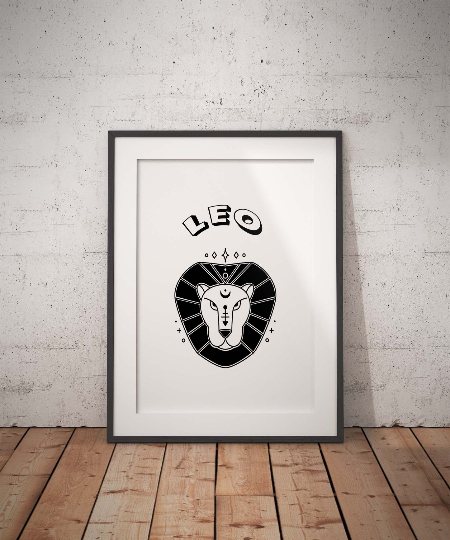 Leo Art Print