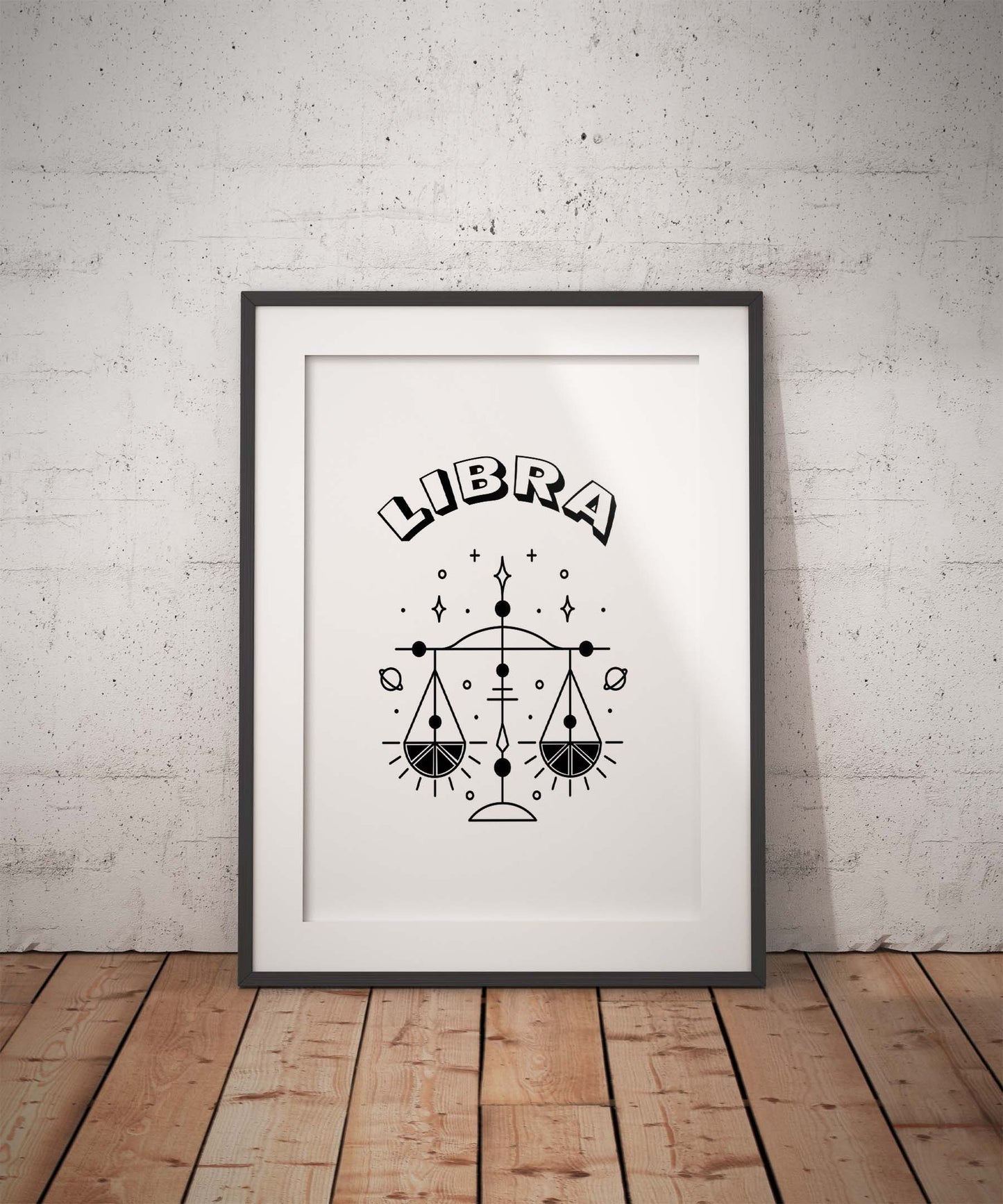 Libra Art Print