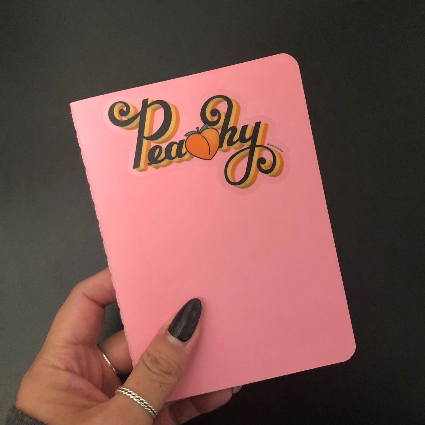 Peachy Sticker