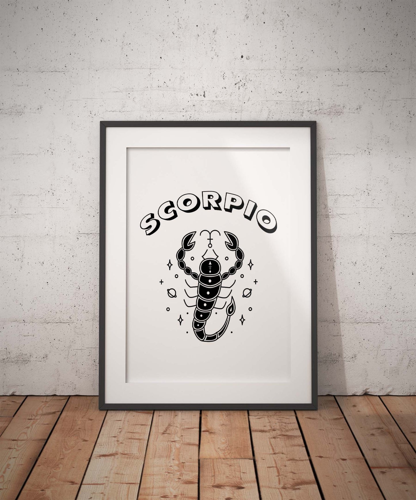 Scorpio Art Print