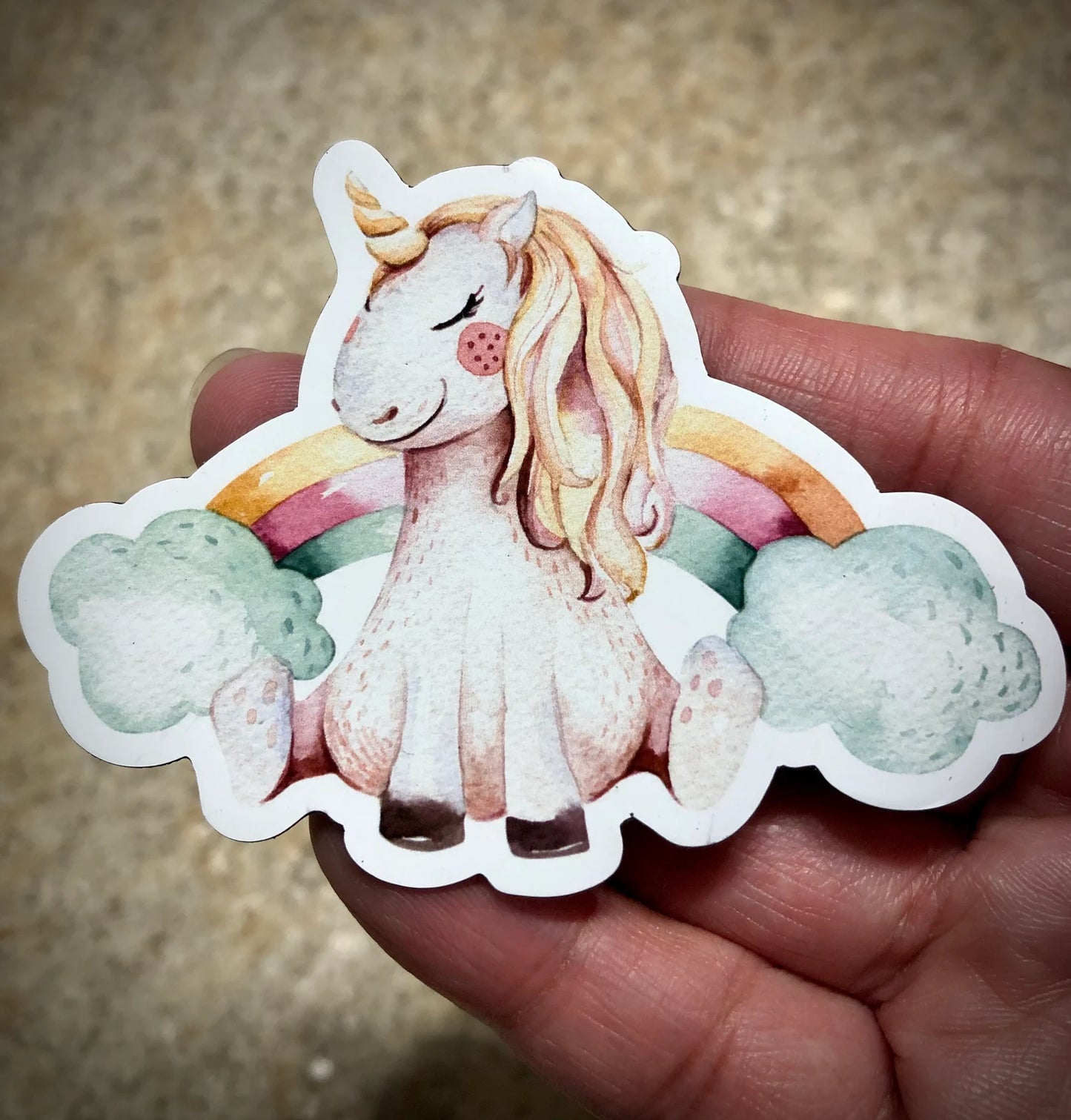 Unicorn & Rainbow Magnet